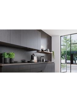 Siemens LB77NAC60B 70cm Integrated Canopy Cooker Hood, Black - view 2, Black