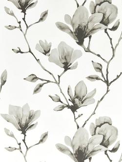 Harlequin Lotus Wallpaper, Ivory/Gilver
