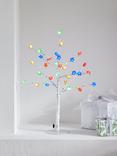 Pre-Lit LED Star Bare Branch Tree, Multi, 50cm