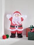 John Lewis LED Acrylic Santa Lit Figure