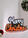 Merry Xmas LED Infinity Light