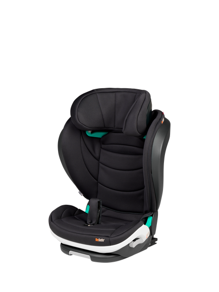 BeSafe iZi Flex FIX 2 High-Back Booster Seat, Black Softbreeze, Black Softbreeze