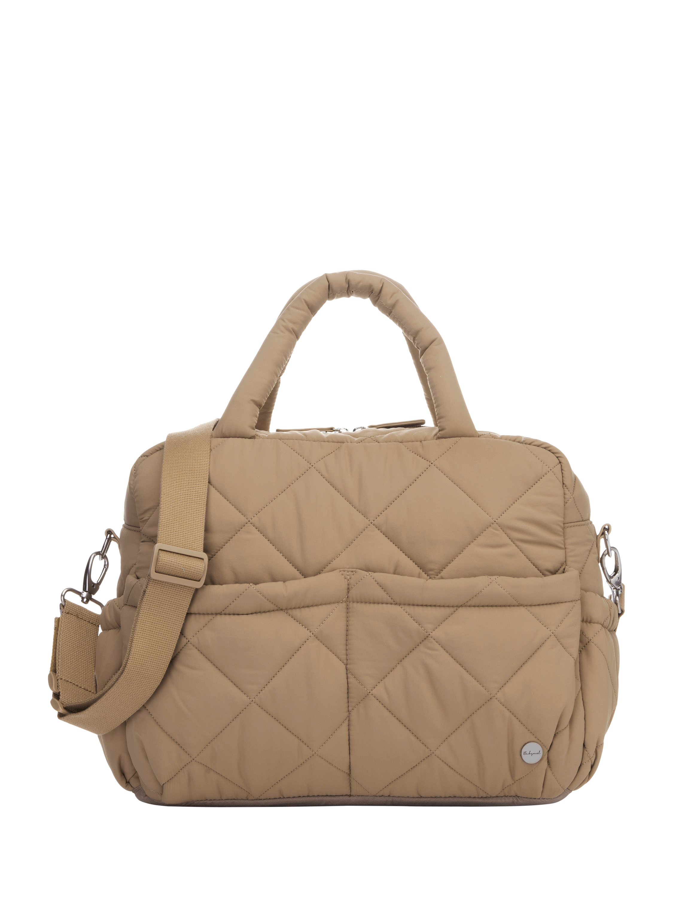 Babymel Willow Quilted Changing Bag, Oat