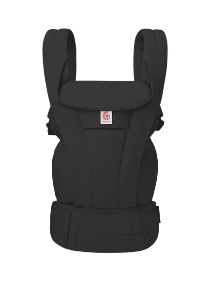 Ergobaby Omni Deluxe Cotton Baby Carrier, Onyx Black