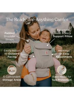 Ergobaby Omni Deluxe Cotton Baby Carrier - view 2, Onyx Black