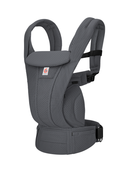 Ergobaby Omni Deluxe Mesh Baby Carrier - view 2, Graphite Grey