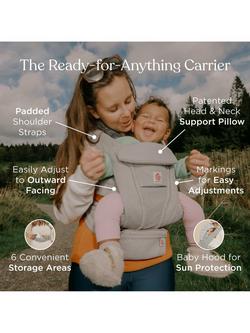 Ergobaby Omni Deluxe Mesh Baby Carrier - view 2, Midnight Blue