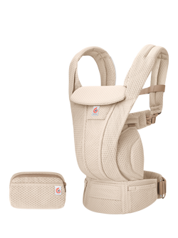 Ergobaby Omni Deluxe Mesh Baby Carrier, Natural Beige