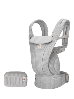 Ergobaby Omni Deluxe Mesh Baby Carrier, Pearl Grey