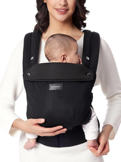Momcozy Air Mesh Ergonomic Baby Carrier - view 2, Black
