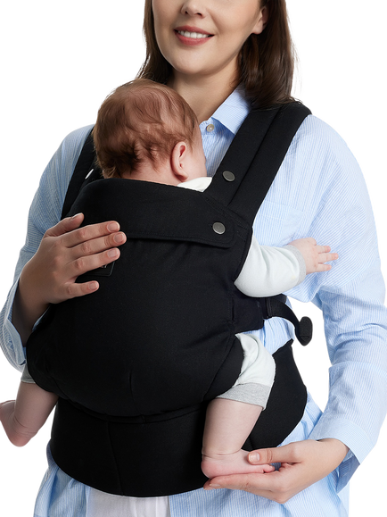Momcozy Ergonomic Baby Carrier - view 2, Black