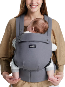 Momcozy Ergonomic Baby Carrier - view 2, Grey