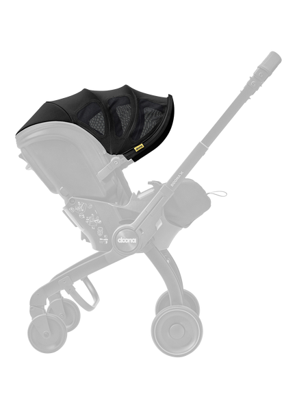Doona X Summer Canopy, Nitro Black - view 2, Nitro Black