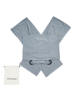 Momcozy Baby Wrap Carrier, Grey