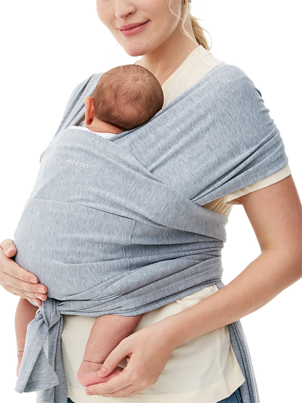 Momcozy Baby Wrap Carrier - view 2, Grey
