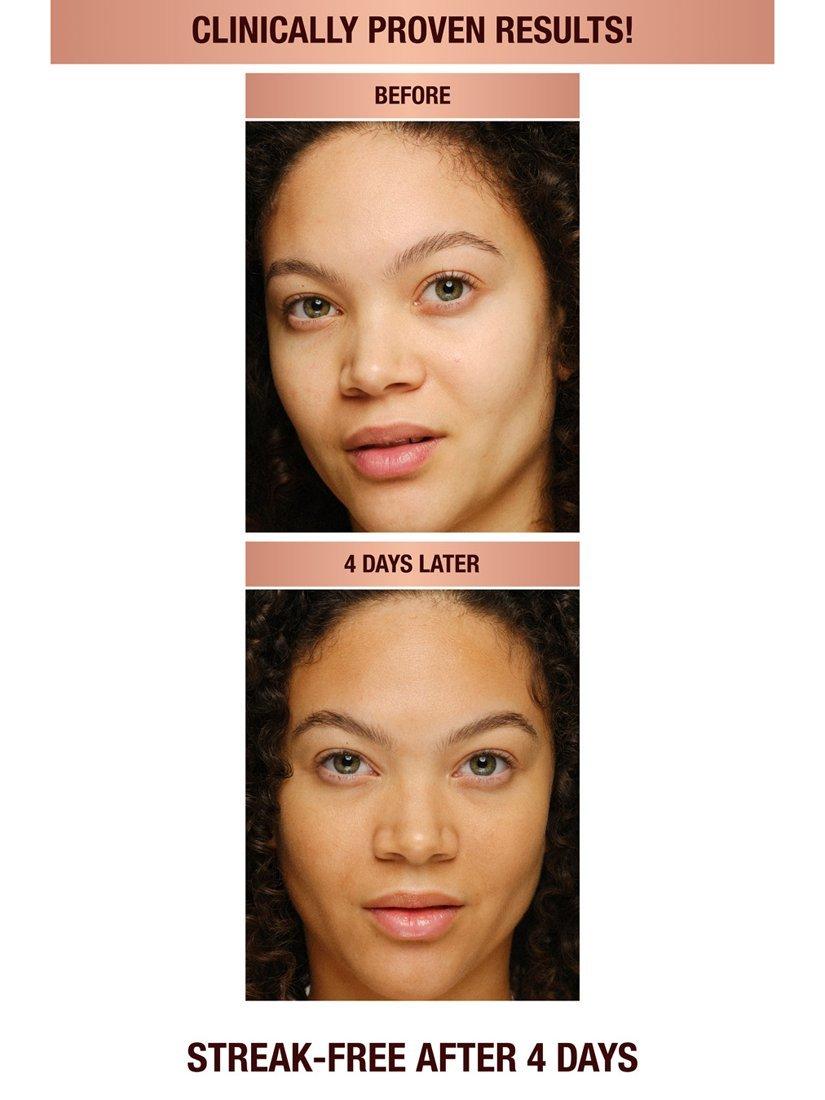 Product image 4 of 8, which shows Charlotte Tilbury Beautiful Skin Island Glow Easy Tanning Drops, Tan/Deep