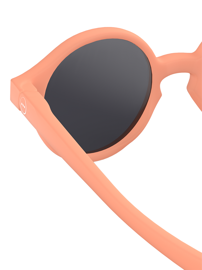 Product image 4 of 5, which shows IZIPIZI Baby Polarised Round Sunglasses, Orange