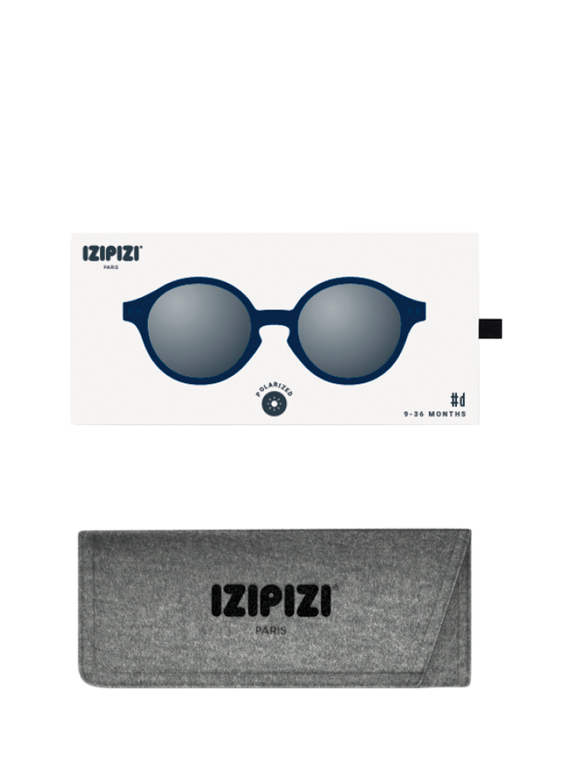 Product image 5 of 5, which shows IZIPIZI Baby Polarised Round Sunglasses, Blue