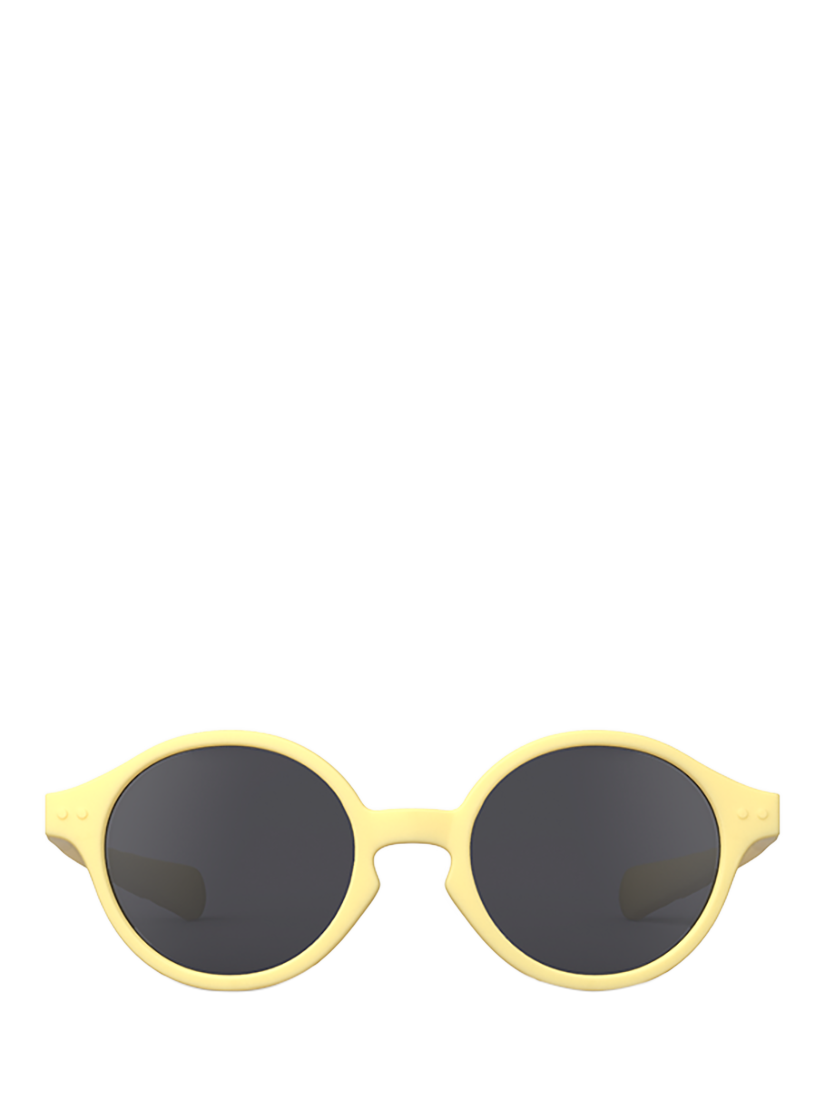 Product image 1 of 5, which shows IZIPIZI Baby Polarised Round Sunglasses, Yellow