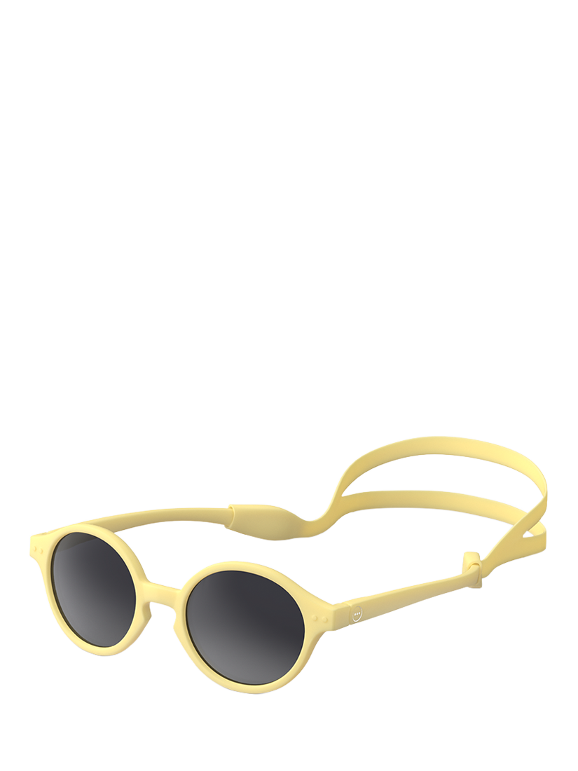 Product image 2 of 5, which shows IZIPIZI Baby Polarised Round Sunglasses, Yellow