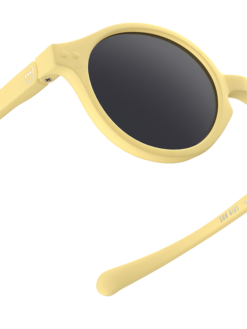 Product image 3 of 5, which shows IZIPIZI Baby Polarised Round Sunglasses, Yellow