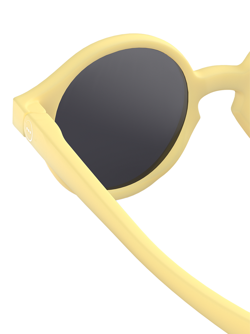 Product image 4 of 5, which shows IZIPIZI Baby Polarised Round Sunglasses, Yellow