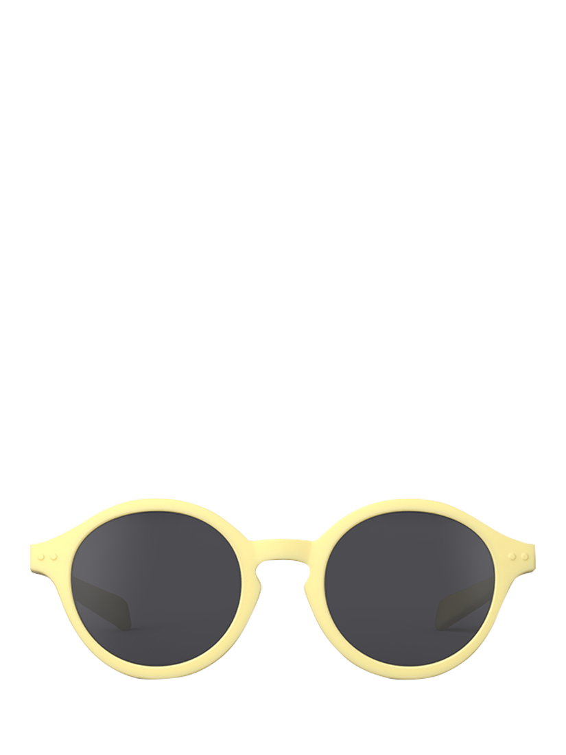 Product image 1 of 5, which shows IZIPIZI Kids' Polarised Round Sunglasses, Yellow