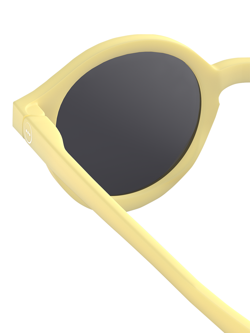 Product image 4 of 5, which shows IZIPIZI Kids' Polarised Round Sunglasses, Yellow