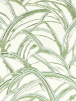 Harlequin Kimono Wallpaper, Seaglass/Evergreen