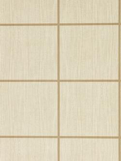 Harlequin Wood Blocks Wallpaper, Ash/Taupe Gloss