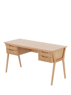 MADE Jenson Desk, Oak, Oak