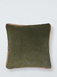 John Lewis Safari Cushion, Avocado