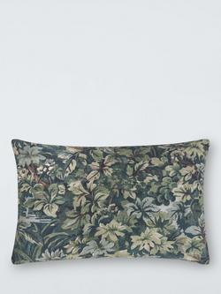 John Lewis Giardino Cushion, Khaki, Khaki