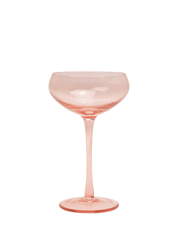 Here's How The Lou Coupe Glass, St of 2, Blush, Blush