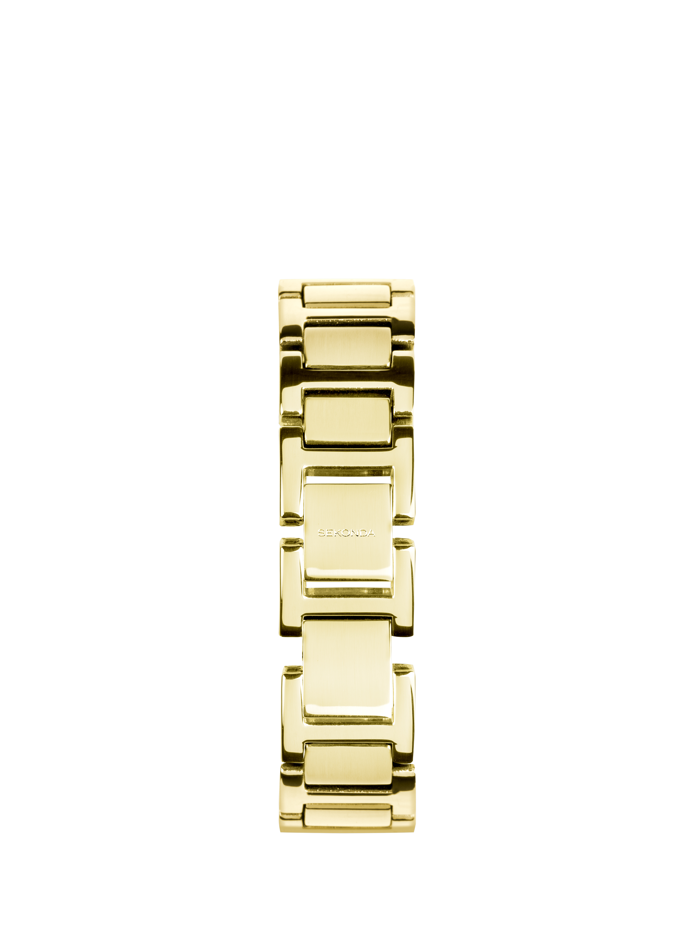 Product image 3 of 6, which shows Sekonda 40694 Women's Guilloche Dial Bracelet Strap Watch, Gold
