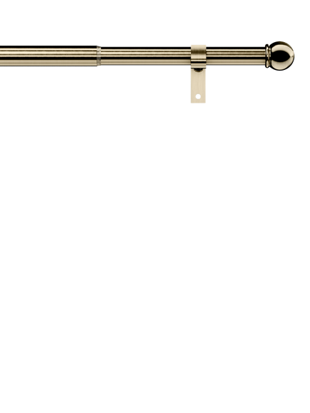 Speedy Products Extendable Cafe Rod, Antique Brass
