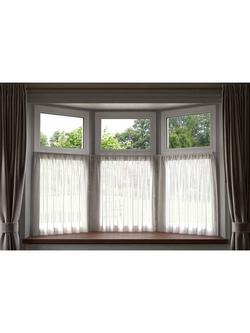 Speedy Products Flexinet Sheer Curtain Rod, 475cm - view 2, White