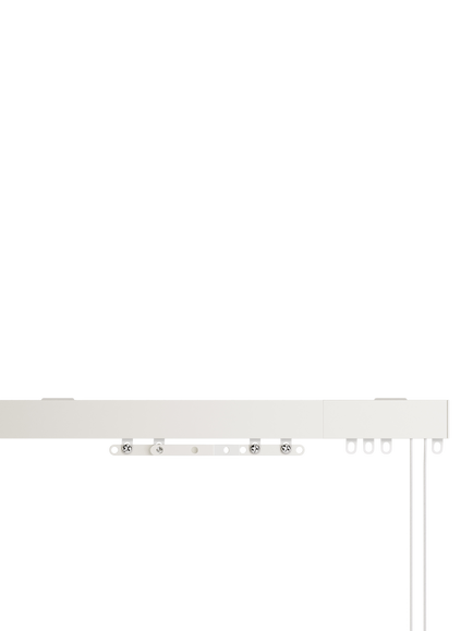 Speedy Products Corded Contour Track, White, White