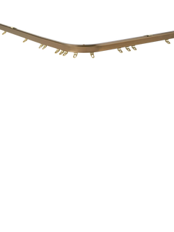 Speedy Products Fineline Track - view 2, Antique Brass