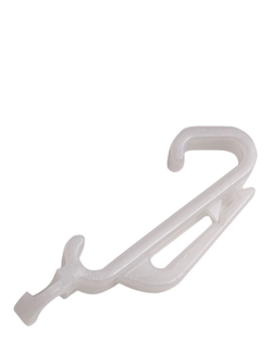 Speedy Products Streamline Aluminium Curtain Track, White - view 2, White