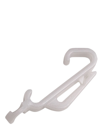 Speedy Products Streamline Aluminium Curtain Track, White - view 2, White