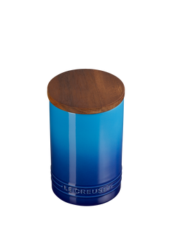 Le Creuset Stoneware Storage Jar, 770ml, Azure - view 2, Azure