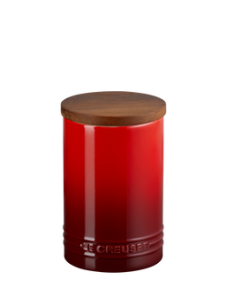 Le Creuset Stoneware Storage Jar, 770ml, Cerise, Cerise