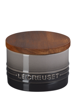 Le Creuset Stoneware Storage Jar, 200ml, Flint, Flint