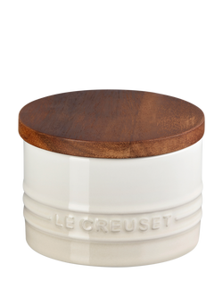Le Creuset Stoneware Storage Jar, 200ml, Meringue, Meringue