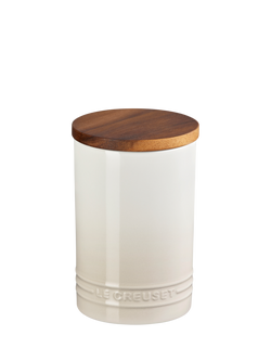 Le Creuset Stoneware Storage Jar, 770ml, Meringue, Meringue