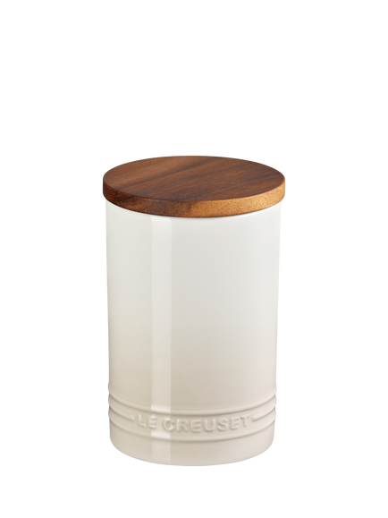 Le Creuset Stoneware Storage Jar, 770ml, Meringue