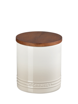 Le Creuset Stoneware Storage Jar, 1.1L, Meringue, Meringue