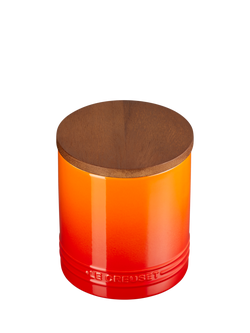 Le Creuset Stoneware Storage Jar, 1.1L, Volcanic - view 2, Volcanic