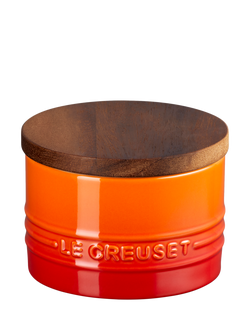 Le Creuset Stoneware Storage Jar, 200ml, Volcanic, Volcanic